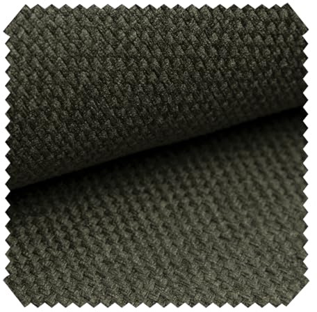 novely® GRANA - Melierter Webstoff - Leicht Grob Gewebter Möbelstoff - Robuster Polsterstoff aus Oxfordbindung - Pflegeleichte Meterware 1lfm | Farbe: 04 Kühles Braun