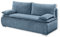 Stella Trading JANA Bequemes Schlafsofa mit Bettkasten, Stoffbezug Denim - Klappbares Sofa mit Schlaffunktion & Komforthöhe - 208 x 102 x 95 cm (B/H/T)
