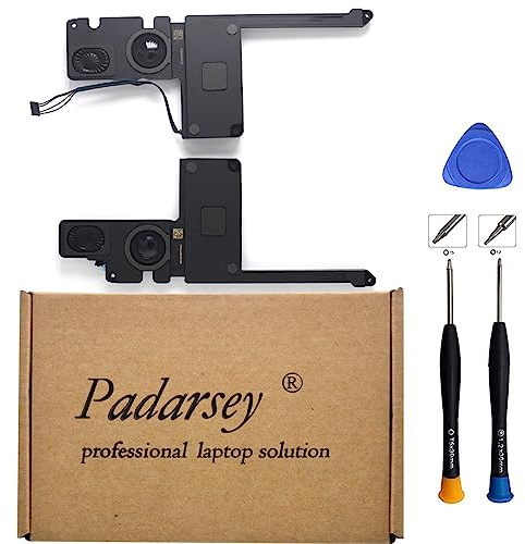 Padarsey Interne Ersatz-Lautsprecher links + rechts, Set kompatibel mit MacBook Pro 15 Zoll Retina A1398 (Mitte 2012, Anfang 2013) 2014 2015