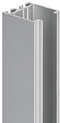 Schulte Ausgleichprofil für Alexa Style 2.0 Duschkabinen alunatur, bis zu 18 mm Ausgleich, D2045 01