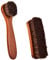 Schuhbürste,2 PCS Polierbürste Rosshaarbürsten Schuhputzbürsten Hochglanz-Rosshaarbürste Schuhreinigungsbürsten für Kleidungsstücke Stiefel Autositze Taschen Sofas