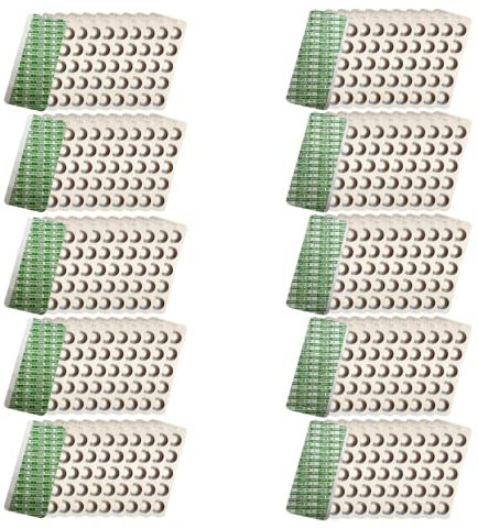 harren24 Testtabletten für Schütteltester (Rapid) zur chemischen Wasseranalyse von pH-Wert (Phenol red) und freiem Chlor (2 x 500 Stück)