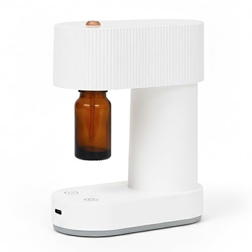 Waterless Diffuser, Compact Quіet Under 38 dB Aromatherapy Essential Oil Diffuser, Battery Operated Portable Scent Nebulizer for Home, Bedroom, Spa, Hotel, Offіce