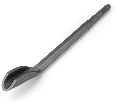 Burin SDS 250x40x40mm, CHSEROK Foret à Béton Long, Burin SDS Plus avec Protection de Surface Spéciale, pour Béton, Pierre Naturelle et Murs de Briques