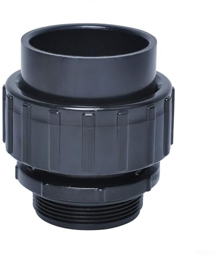 Getdoublerich Slide Schnellverbinder Ersatz Poolpumpe 60 mm PVC Kunststoffrohr geeignet zum Anschluss von Rohr-Poolpumpe