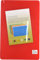 Professional Large Chopping Board Catering Food Prep Cutting Board Commercial Kitchens 45 * 30cm (Red)