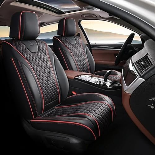 SitzbezüGesets FüR VW Golf Sport Wagen 2000-2023, Auto-SchonbezüGe Wasserdicht Sitzschoner Schonbezug Leder Anti-Rutsch Sitzheizung