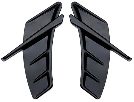 Adesivo for presa d'aria for auto adesivo parafango laterale universale for Audi A3 8P 8V A4 B8 A5 A6 C6 C7 A7 A8 Q3 Q5 Q7 RS5 RS6 RS7 S3 S4 S5 TT(A Glossy Black)