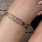 Inkster Tattoo - Maori Band - vegane & wasserfeste Temporäre Tattoos für Erwachsene - EU-Kosmetikzertifizierte Farbe - revolutionäres 2 Wochen Tattoo | Premium Klebetattoos