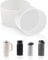 SANTUO 2 Pcs Silicone Boot for Stanley Quencher Adventure 40oz for Water Bottle Bottom Sleeve Cover Protector for Stanley Cup, Anti-Slip Silicone Cover Bumper Compatible