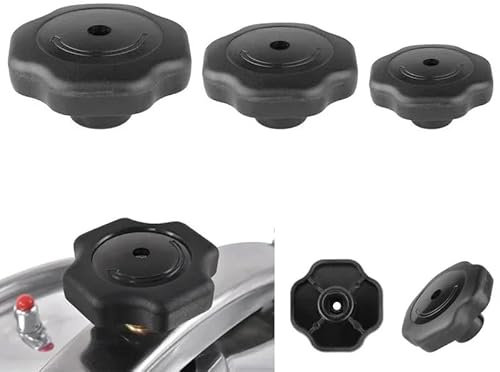 pipisweet Bouton de poignée anti-explosion - Accessoire de rechange pour autocuiseur - Vis en bakélite (1 pièce, 1,5 cm)