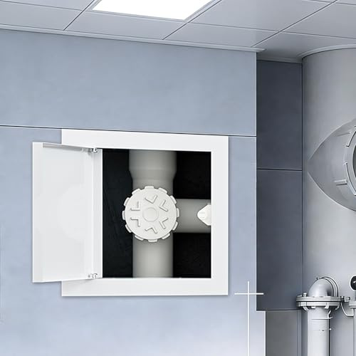 Robusto Sportello Di Accesso con Apertura Magnetica A Spinta, Porta Nascosta Di Accesso All'impianto Idraulico, Porte Di Accesso Parete/soffitto, Coperchio Foro Di Acc(6x14in/15.2x35.6cm)