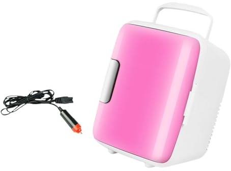 ZBIianxer Small Thermoelectric 8L Chiller Warmer Lightweight Design Outdoor Adventures Auto Thermoelectric Fridge