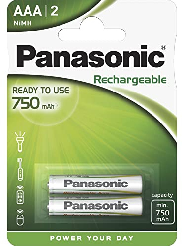 BATERÍA PANASONIC EVOLTA P03I AAA 750 MAH NIMH PACK OF 2