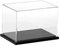 Tubayia Acryl Spielzeug Display Show Case Vitrine Ausstellung Box für Automodell/Actionfigur/Puppenmodell (40 x 30 x 30 cm)