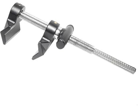 Pixapro Black 2 Mini-Viser Clamp with 1/4-20 Thread for Photography Lighting Video Studio LED Lights Cameras for Photography Lighting Kit Small C Clamp Photography Clamps