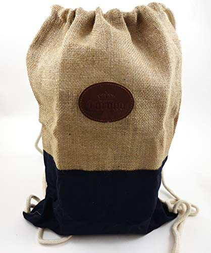 Corona Extra Bier Beer Sportbeutel Turnbeutel Beutel Tasche Jute Leder Baumwolle
