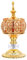 SOIMISS Arabischen Weihrauch- Brenner Goldene Eisen Weihrauch Halter Tabletop Ornament Weihrauch Harz Räuchergefäß Einzugsgeschenk für Bakhoor Oud Weihrauch Sticks