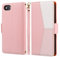 ZCDAYE Case for iPhone SE 2022 5G/iPhone SE 2020/iPhone 7/iPhone 8, Flip Wallet Phone Case for iPhone SE 2022(SE3)/iPhone SE 2020(SE2)/iPhone 7/8- Splicing Pink