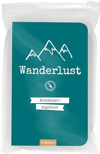 Wanderlust: Abenteuer-Tagebuch | Eintragbuch und Erinnerungsalbum zum Festhalten von Wanderungen
