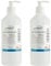 Lucemill Pure Acetone Nail Polish Remover | 2 x 500 ml | Super Strength Formula | Acetone Acrylic Remover Kit | Clear Liquid I Comes with White Lotion Pump