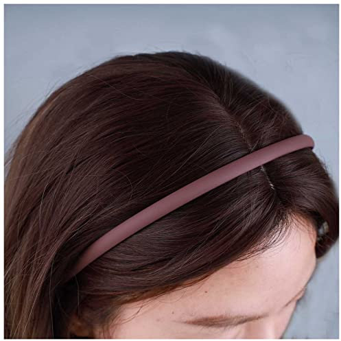 Yheakne Serre-tête Vintage Avec Cerceau Serre-tête En Résine Multicolore Serre-tête En Plastique Avec Cerceau Serre-tête Décoratif Accessoires De Cheveux Pour Femmes Et Filles (rose)