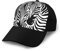 OCELIO Abstrakte Tier Zebra gespleißt gebogene Krempe Baseball Cap Herren und Damen Sport Baseball Cap