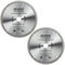 2 Pack - Rennie Tools - 255mm x 30mm x 80T TCT Circular Wood Saw Blades Includes 25mm 20mm & 16mm Bore Reduction Rings. Compatible with Bosch Makita Dewalt Circular Saw Etc. Fits 254mm Circular Saws