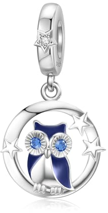 Eulen Charm für Pandora Charms S925 Abschlussgeschenk