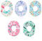 25pcs Sensor Covers for Dexcom G7, Waterproof Flower Pattern Blood Sugar Monitor Patch Adhesive Patches Sensor Sticker Accessories Compatible with Dexcom G7(5 Styles)
