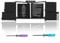FlyZythrol 11.4V 83.6Wh A1953 battery compatible with MacBook Pro 15 inch Touch Bar A1990 (Mid 2018 2019) EMC 3215 3359 MV902LL/A MV912LL/A MV972LL/A MV902B/A
