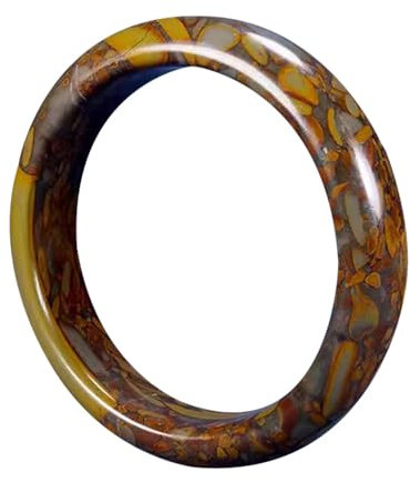 Natürlicher Feng Shui bunter Jade-Armreif für Damen, echter Nuwa-Stein, modisch, sicher und günstig, Passform 58–62 mm
