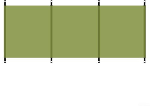 Brise-vue pour cuisine, randonnée, camping, crée une atmosphère paisible en plein air (vert (sans poteau))