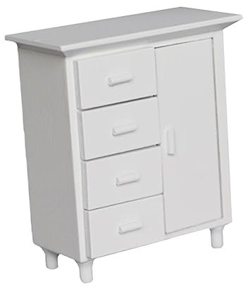 Gatuida Mini Holzschrank Möbel Für Miniatur Dekorationen Und Kreative Projekte Und Gartenhaus