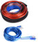 4 Guage Amplifier Wiring Kit 2800W Car Audio Subwoofer Speaker Installation Wire Cable with Suit for Most Vehicles