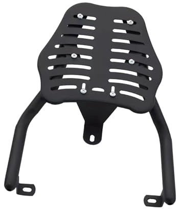 Number plate holder Rear Luggage Rack Carrier Motorbike Iron Tail Case Bracket Extender Carrier Replace Parts Motorcycle Rear Fender Rack Motorcycle Plate Holder