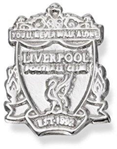 Liverpool FC Mens Jewellery Sterling Silver Crest Single Stud Earring Gift Box