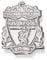 Liverpool FC Mens Jewellery Sterling Silver Crest Single Stud Earring Gift Box