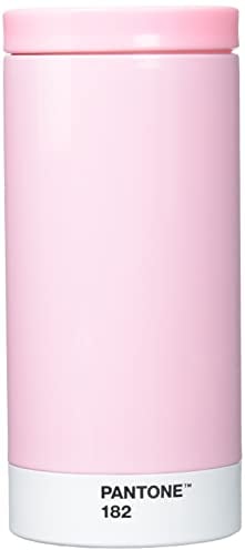 Pantone 101100182 Reisebecher, Edelstahl, ABS, Light Pink 182, 75 mm