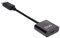 CLUB3D DisplayPort 1.2 a HDMI 2.0 UHD Adaptador Activo - Adaptador para cable (Displayport 1.2, HDMI 2.0, Male connector / Female connector, 0,21 m, Negro)