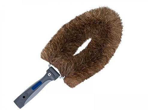 LEWI 12025 Bionic Rohrbürste WEICH gebogen Staubbürste Staubbiene Teleskopstange