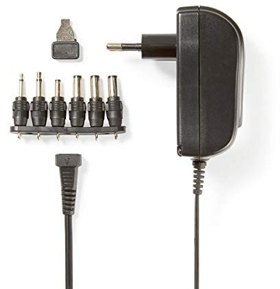 Nedis Adaptador de CA Universal 3/4.5/5/6/7.5/9/12 V CC