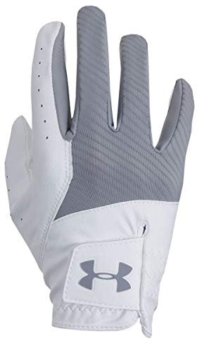 Under Armour Mens Full Finger Gloves Ua Medal Golf Glove, STL, 1349705-035, RLG