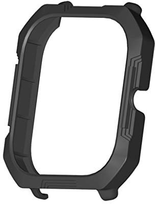 Gehäuse Kompatibel mit Huami Amazfit GTS Smart-Watch, 1 Stücke PC Schutzhülle Hülle Schutz Abdeckung für Huami Amazfit GTS Sport Zubehör (Schwarz)