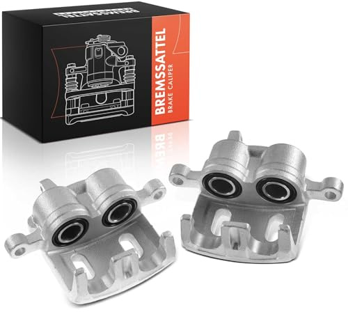 Frankberg 2x Bremssattel Bremszange Vorne Links Rechts Replace# MB858404 | Kompatibel mit Delica/Space Gear Galloper L 400 Bus Kasten L200 K5T K6T K7T Pajero II Canvas Top