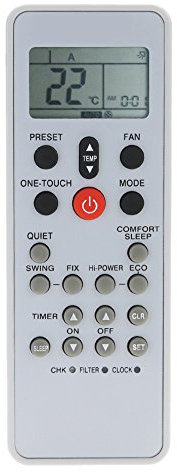 Domybest Télécommande Climatiseur Toshiba Télécommande de Remplacement pour Climatiseur Toshiba WC-L03SE