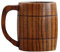 5PCS classique en bois fait main Café Tasse de bière en bois naturel tasse à café vin thé lait bière Timbale Tasses 350ml