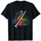Klassik Musik Klarinette T-Shirt Notenschlüssel Klarinette Design Unisex-Erwachsene, Unisex-Kinder Schwarz S Kurzarm Klassische Passform Klassisch Crew-Ausschnitt T-Shirt