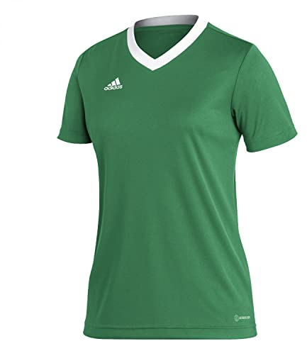 adidas Damen Entrada 22 Jersey, Team Green/White, S
