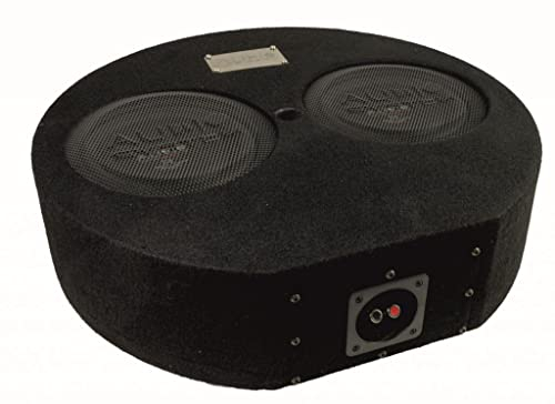 Audio System SUBFRAME R10 Flat-2 EVO 2 Bassreflexgehäuse 2 x 25cm Reserverad Subwoofer 800 Watt